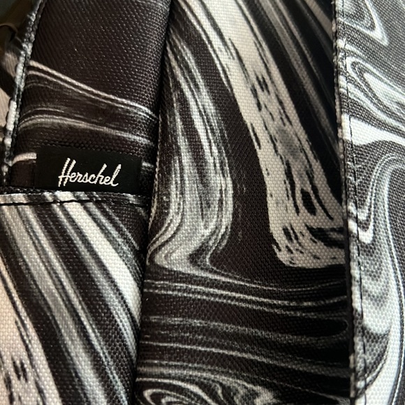 Herschel Nova Small Backpack | Paint Pour Black | School Bag - Picture 8 of 10